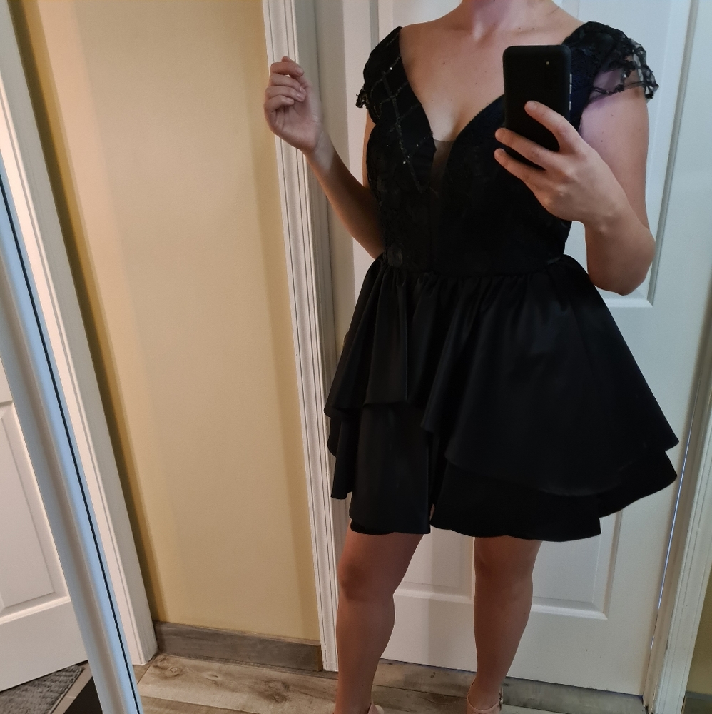 🔥🔥🔥Perfect black dress by European designer